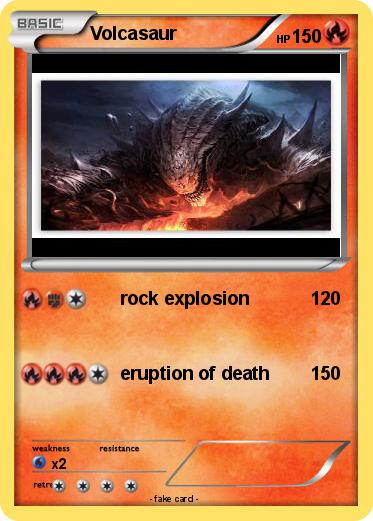 Pokemon Volcasaur