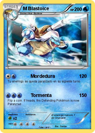Pokemon M Blastoice