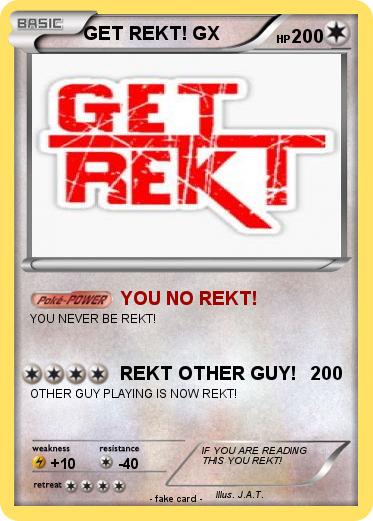 Pokemon GET REKT! GX