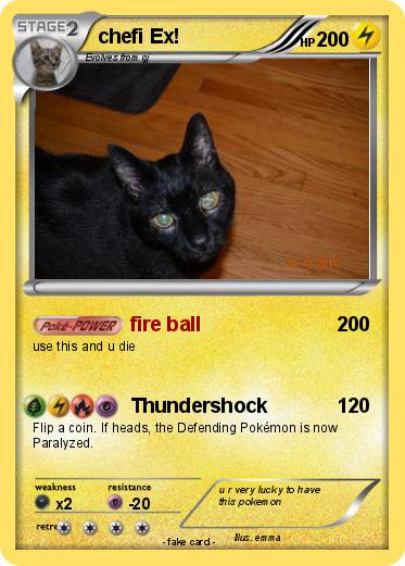 Pokemon chefi Ex!
