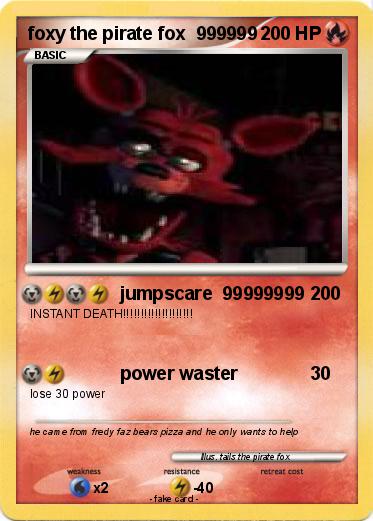 Pokemon foxy the pirate fox  999999