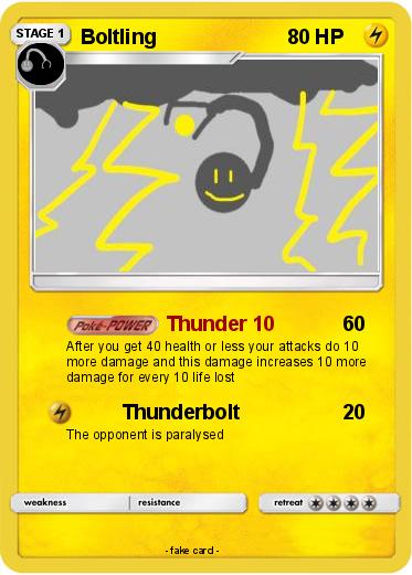Pokemon Boltling