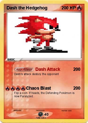 Pokemon Dash the Hedgehog