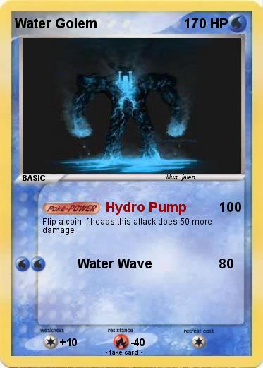 Pokemon Water Golem