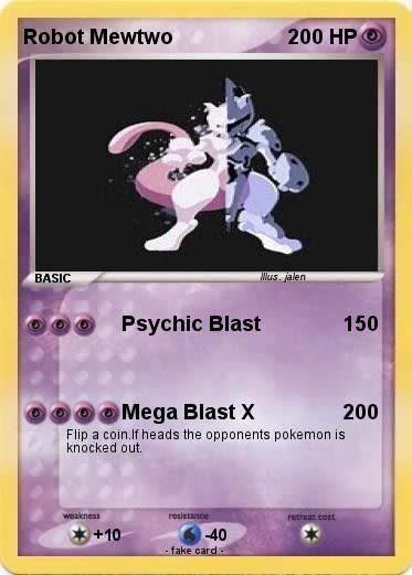 Pokemon Robot Mewtwo
