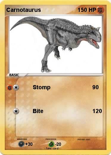 Pokemon Carnotaurus