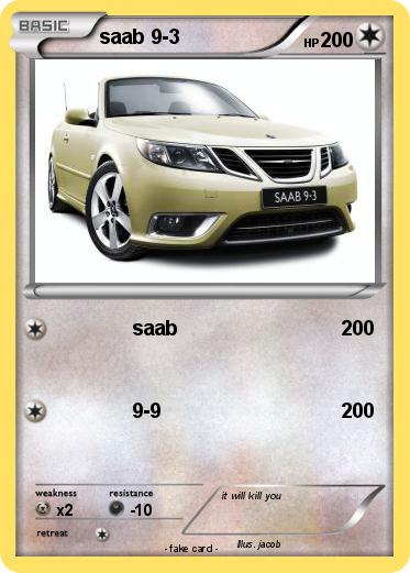 Pokemon saab 9-3