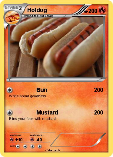 Pokemon Hotdog