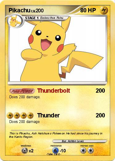 Pokemon Pikachu