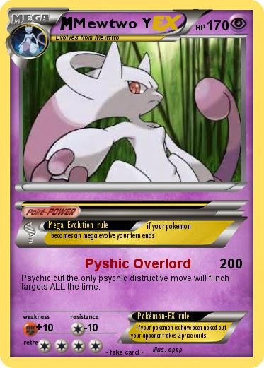 Pokemon Mewtwo Y