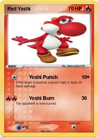 Pokemon Red Yoshi