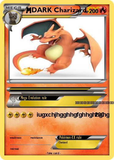 Pokemon DARK Charizard