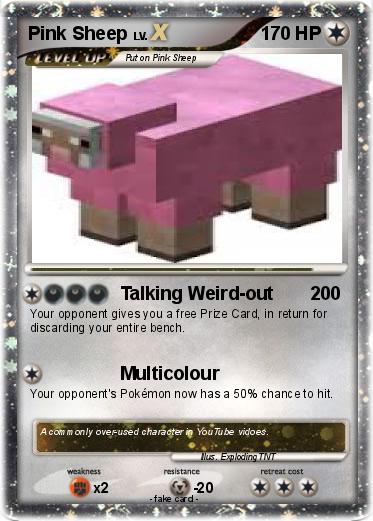 Pokemon Pink Sheep