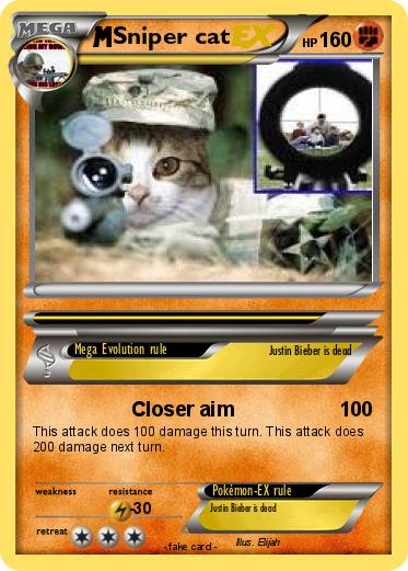 Pokemon Sniper cat