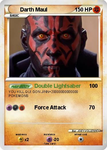 Pokemon Darth Maul