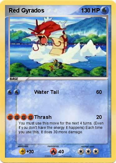 Pokemon Red Gyrados