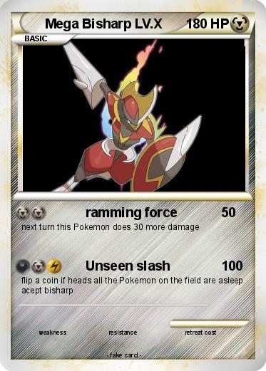 Pokemon Mega Bisharp LV.X