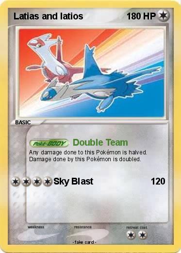 Pokemon Latias and latios