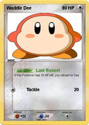 Pokemon Waddle Dee
