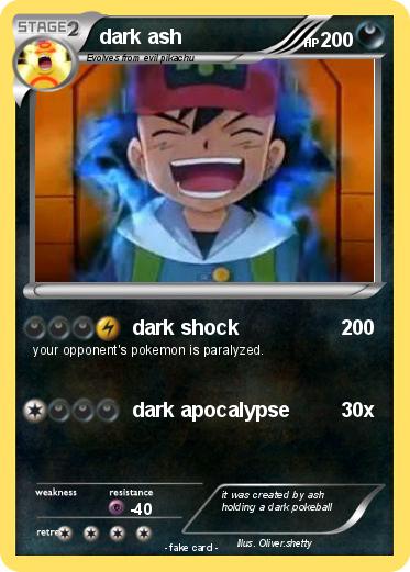 Pokemon dark ash