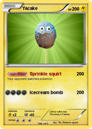 Pokemon Yacake