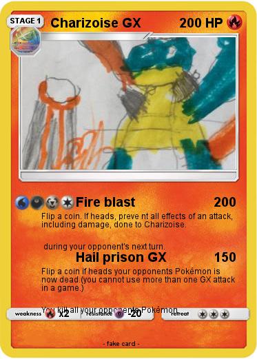 Pokemon Charizoise GX