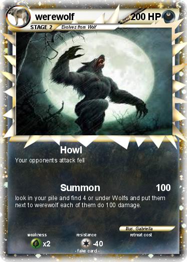 Pokemon werewolf