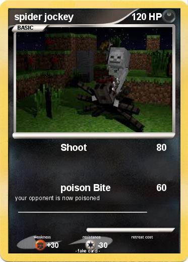 Pokemon spider jockey