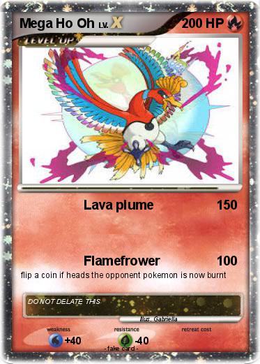 Pokemon Mega Ho Oh
