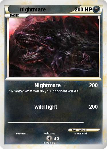 Pokemon nightmare