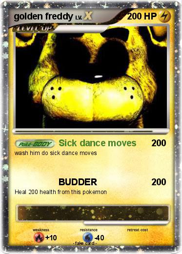 Pokemon golden freddy
