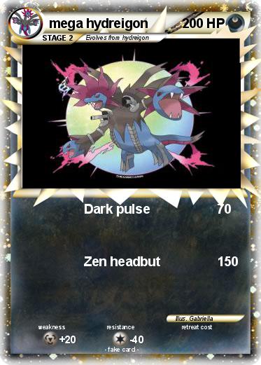 Pokemon mega hydreigon