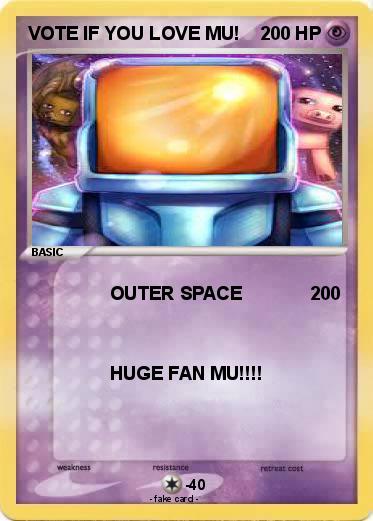 Pokemon VOTE IF YOU LOVE MU!