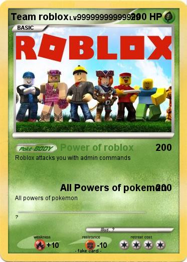 Pokemon Team Roblox 1