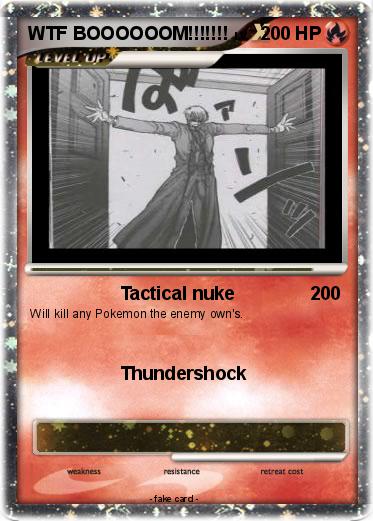 Pokemon WTF BOOOOOOM!!!!!!!