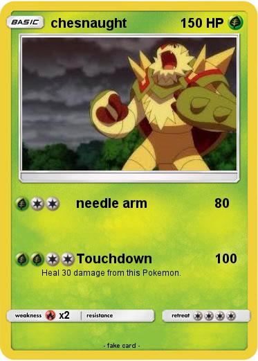 Pokemon chesnaught