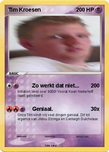 Pokemon Tim Kroesen