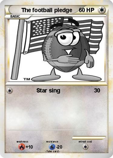 Pokemon The football pledge