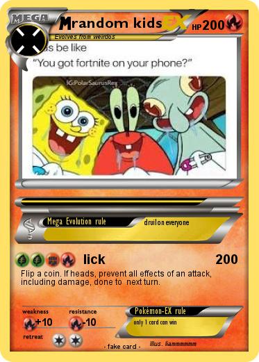 Pokemon random kids