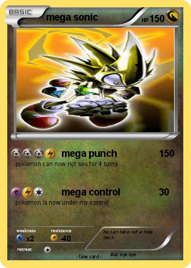 Pokemon mega sonic