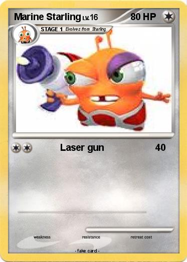 Pokemon Marine Starling