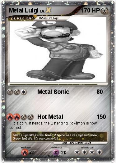 Pokemon Metal Luigi