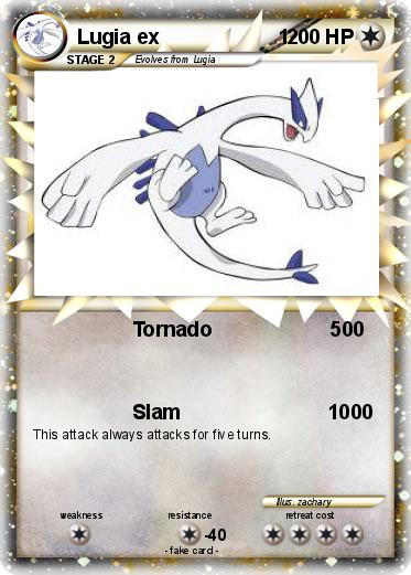 Pokemon Lugia ex                     1