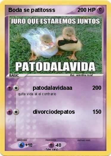 Pokemon Boda se patitosss