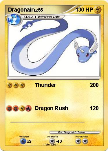 Pokemon Dragonair
