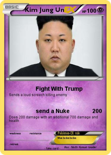 Pokemon Kim Jung Un
