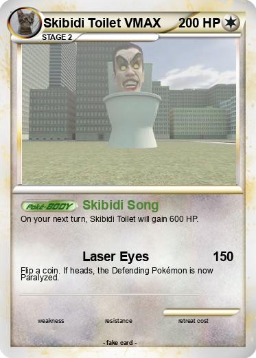 Pokemon Skibidi Toilet VMAX
