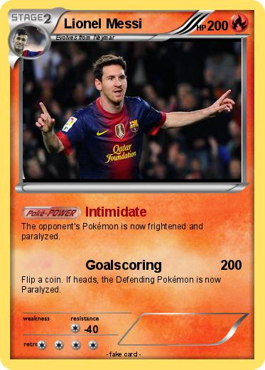 Pokemon Lionel Messi