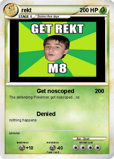 Pokemon rekt
