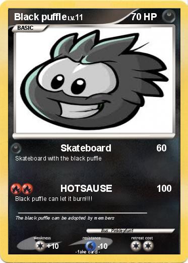 Pokemon Black puffle
